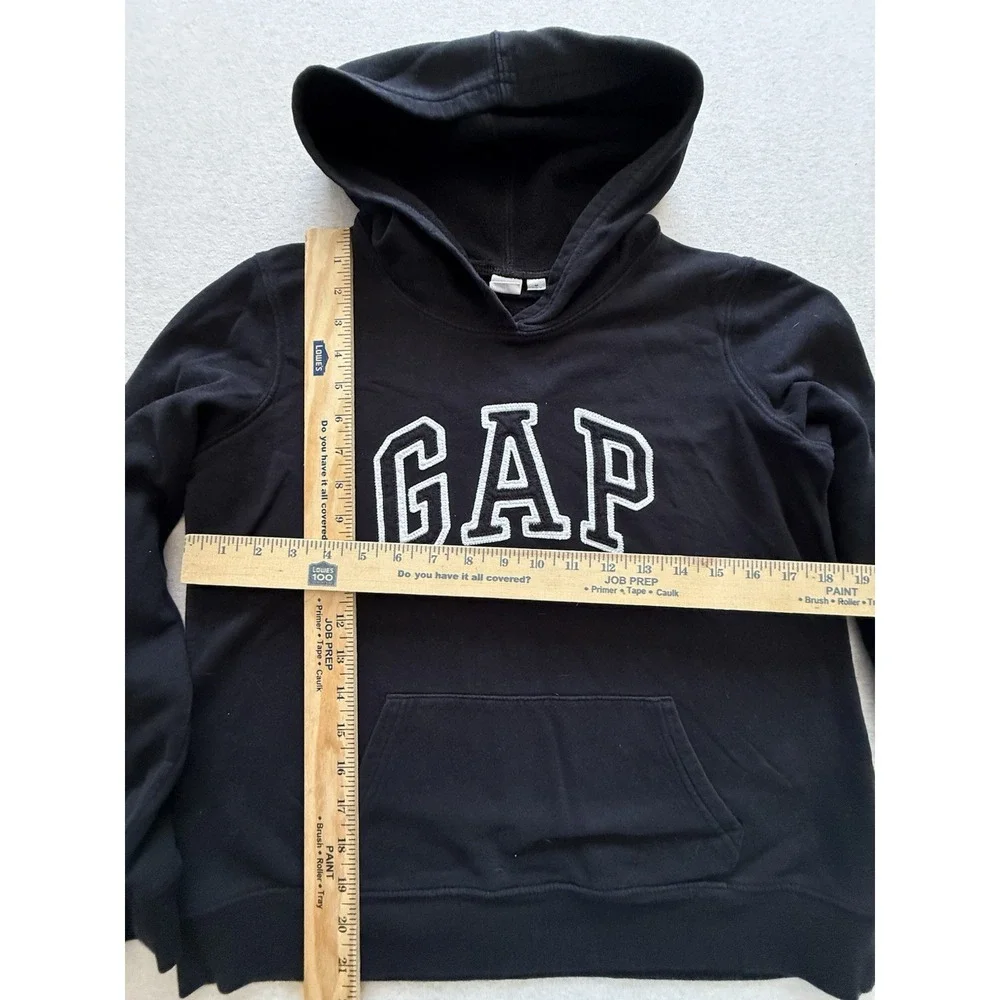 Gap Kids Medium Black Pull Over Hoodie Sweater